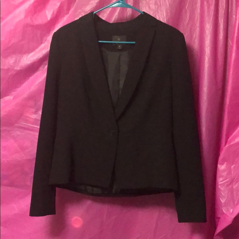 Black suit jacket